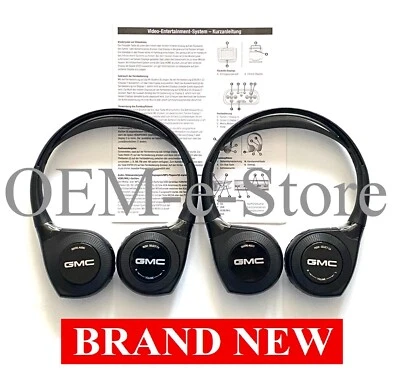 2018-2022 GMC Sierra / Denali Overhead Entertainment 2 Wireless Headphones OEM - Image 1 of 4