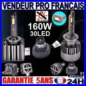 AMPOULE A LED VENTILE EN D1S D2S D3S D4S D5S D8S BLANC XENON 6500K POUR VOITURE - Picture 1 of 33