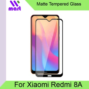 Xiaomi Redmi 8A Matte Tempered Glass Screen Protector Full Screen - Picture 1 of 1