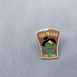 Ketchikan Alaska AK 100 Years 1900-2000 Hat Jacket Pin - Picture 1 of 2