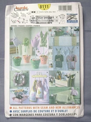 Burda Creativ 8111 Easter Accessories Spring Uncut  - Image 1 of 2