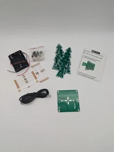 3D Color Changing LED Christmas Tree DIY Kit - Picture 1 of 1