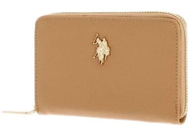 U.S. POLO ASSN. monedero Jones Zip Wallet M Biscuit - Imagen 1 de 4