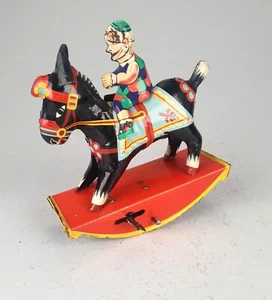 DM 2156 Gama Blech Clown auf Pferd Zirkus - Bild 1 von 11