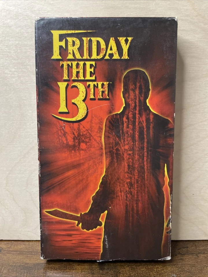 FRIDAY THE 13TH (2001) 1980 VHS TAPE (VARIANT SLASHER COVER) JASON VOORHEES RARE Foto 1 de 4
