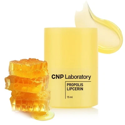 Manteiga labial CNP mel (0,5 fl.oz / 15ml) - Própolis Lipcerin™ original, hidratante - Imagem 1 de 4
