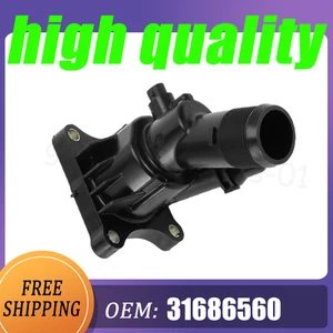Thermostat Housing Assembly Single Custom for Volvo S60 2.0L 15-18 31686560 - Picture 1 of 6