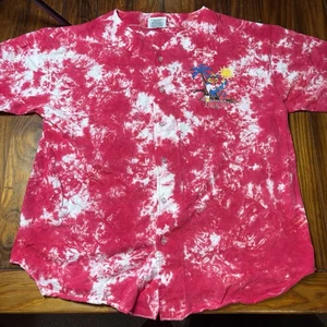 Harrisburg Senators rotes Batik Trikot "39" signiert handsigniert XXL Vintage Dachs  - Bild 1 von 6