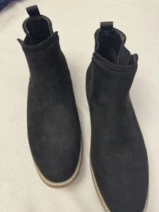 Herren Wildleder Leder Chelsea Stiefeletten Slipper Leger Elegant Schuhe Gr. 8,5 Neu ohne Karton - Bild 1 von 7