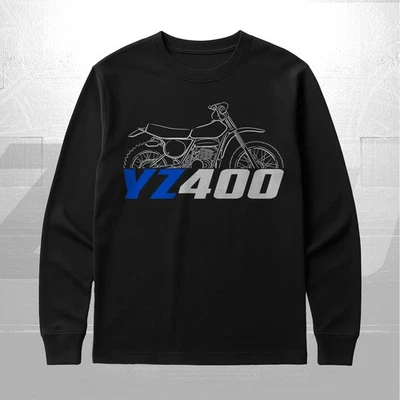 Camiseta manga larga para fans Yamaha YZ400 1976-1979 Foto 1 de 4