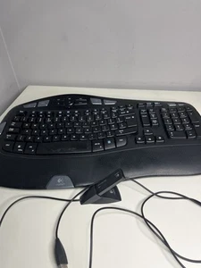 Logitech Wave Kabellose Ergonomische Tastatur Y-RCP140 820-000413 - Bild 1 von 11