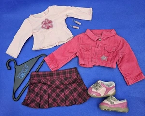 American Girl Blütenblätter und kariertes Outfit Just Like You Outfit - 2006 Komplettsatz - Bild 1 von 11