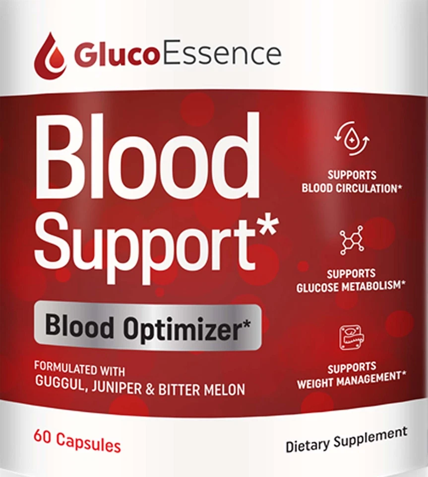 Suplemento dietético Gluco Essence Blood Health Support 60 cápsulas GlucoEssence Foto 1 de 1