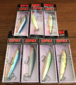 7 Rapala Suspending Husky Jerks HJ-6 Fishing Lures S8 - Picture 1 of 1