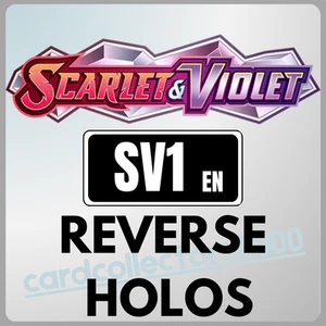 Pokemon TCG Scarlet Violet Base Set - Reverse Holos (SELECT YOUR CARDS) - Picture 1 of 124