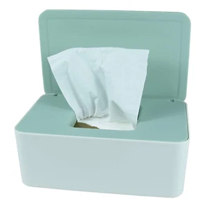 Diaper Wipes Dispenser Tissue Storage Box Case Wet Wipe Dispenser Holder with - Picture 1 of 11