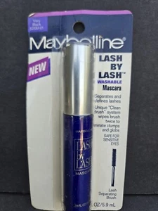 Vintage Rare Maybelline Lash By Lash Washable Mascara Very Black 525M-01 - Picture 1 of 2