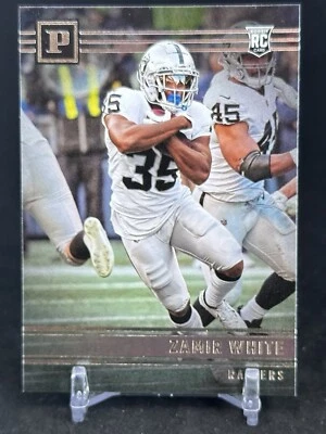 Zamir White 2022 Panini Chronicles #PA-21 Las Vegas Raiders RC - Image 1 of 2