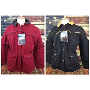 Wyoming Traders Womens 100% Wool Cowgirl Western Ranch Wear Coat - Picture 1 of 12