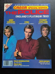 Vintage Creem Sonderausgabe Juli/Aug 1982 Magazin The Police - Bild 1 von 8