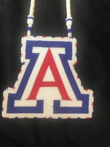 Arizona Wildcats medallion, amazing beadwork, one of a kind! Cover