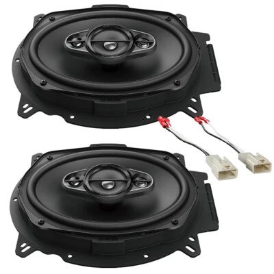 Pioneer 450 Watts 4-Way 6"x9" Front Door Speakers for 2005-2018 Toyota Tacoma - Image 1 of 4
