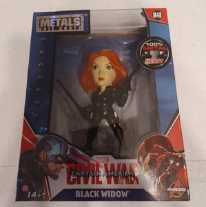 4” METALFIGS Metals Die Cast Marvel: Black Widow Captain America Civil War M48 - Picture 1 of 2