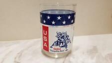 1969 Apollo 11 Commemorative Man on the Moon Drinking Juice Glass - Excellent!