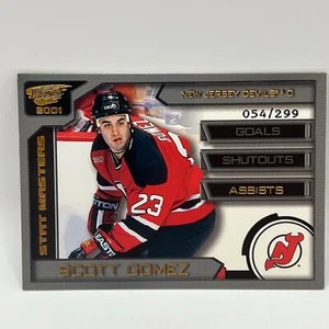 2000-01 Pacific Revolution Stat Masters Scott Gomez #27 /299 - Picture 1 of 2