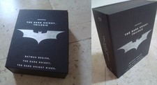 THE DARK KNIGHT TRILOGY all 3 movies BOXED Blu-Ray SteelBook & BOOK Batman