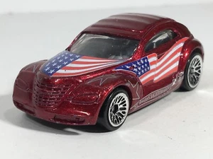 Hot Wheels 2002 Chrysler Pronto Metalflake Dark Red HW Stars Spangled Series - Picture 1 of 8