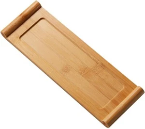 Bamboo Vanity Tray Bathroom Tray Storage Tray Bamboo Accessorie( 11.5*4 in) - Picture 1 of 6