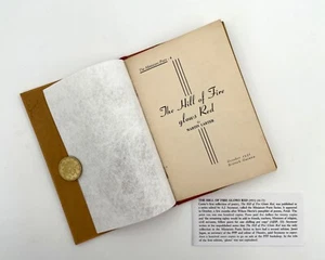 The Hill of Fire glows Red by Martin Carter - 1951 - 1st Ed - Conservation Bound - Picture 1 of 14