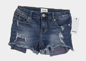 Hudson Kids Ripped Raw Trim Shorts Blue Size 12   00640 - Picture 1 of 3