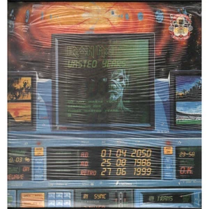 Iron Maiden 2 Lp Vinyl 12" Wasted Years Stranger In A Strange Land Sealed - Bild 1 von 2