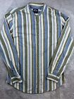 Peter England Shirt Mens XL Pete Slim Fit Premium Cotton Long Sleeve Button Up