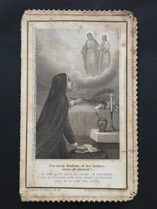 holy card santino merlettato canivet LETAILLE PL.42 - Picture 1 of 2