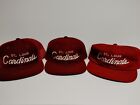 Vintage 80s St. Louis Cardinals Sports Specialties NFL Snapback Hat Lot