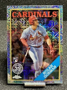 2023 Topps 1988 Silver Pack Mojo NOLAN GORMAN RC #T88C-90 FREE SHIPPING - Picture 1 of 2