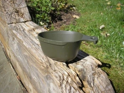 Original & Genuine Swedish Army Mess Kit Plastic Drinking Mug Kuksa Cup Kåsa - Image 1 of 4
