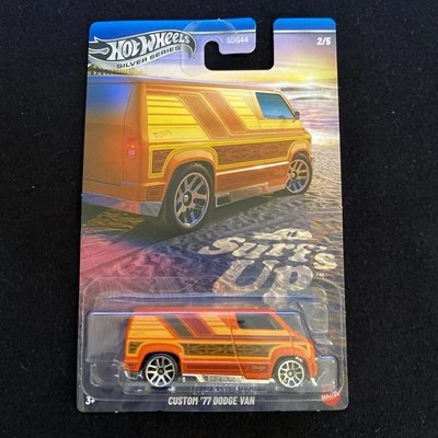 Dodge Van '77 personalizada Hot Wheels 2025 - Surf's Up Silver Series Foto 1 de 2