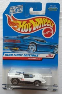 Hot Wheels 1998 1st Editions Chaparral 2 1/64 Scale Diecast Car Mattel 1997 - Imagen 1 de 2
