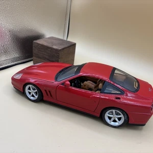 1:18 DIECAST CAR HOT WHEELS FERRARI 575MM 2001 Mattel rot ohne Box - Bild 1 von 16