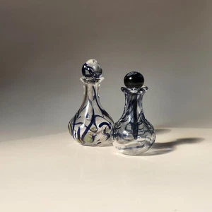 Mundgeblasene Glas Parfüm/ätherische Öle Flaschen mit Dauber-Borosilikat Wohnkultur  - Bild 1 von 5