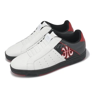 Royal Elastics Icon White Phantom Black Red Men Slip On Casual Shoes 001952-091 - Picture 1 of 8