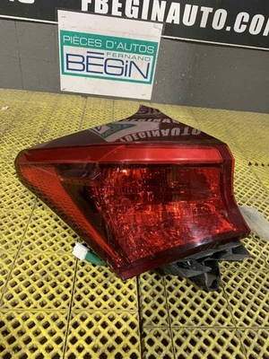 Used Left Tail Light Assembly fits: 2017 Toyota Corolla im quarter panel mounted - Image 1 of 4