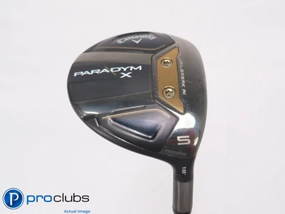 Nice Ladies Callaway PARADYM X 18* 5 WOOD - Accra FX 140 M0 Ladies Flex 459237 - Image 1 of 4