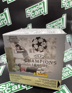 Panini UEFA Champions League 2000-01 Sticker Box (50 Packs) Original VINTAGE - Picture 1 of 4