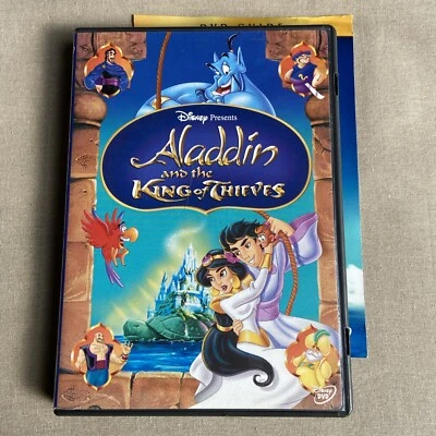 Disney: Aladdin & the King of Thieves (3) (DVD 1996 + Guide) Animated Final Film - Image 1 of 4