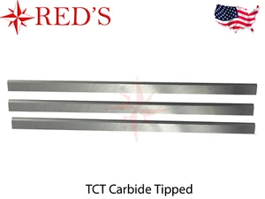 13-1/16"" X 5/8"" X 1/8"" TCT CEPILLADORA CARBURO CUCHILLOS MOLDEADORES CUCHILLAS Jet Grizzly - Imagen 1 de 3